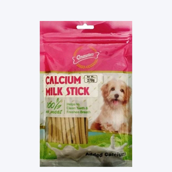 Gnawlers Calcium Milk Stick Dog Treat Success