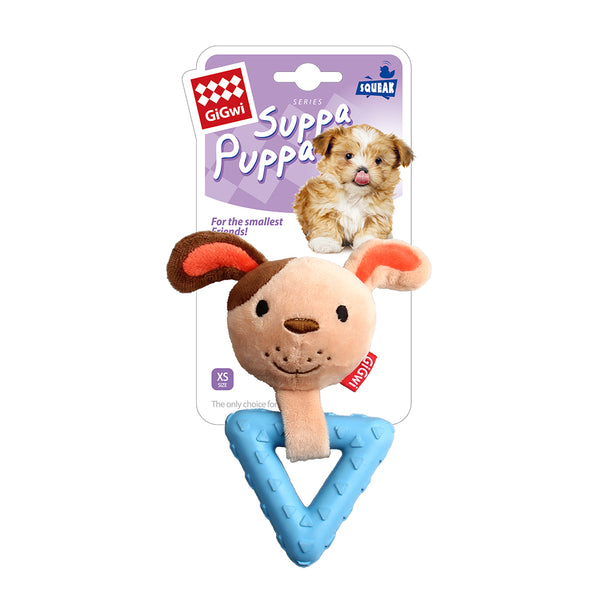 Suppa Puppa Dog Squeaker Inside - (s)- Plush/TPR
