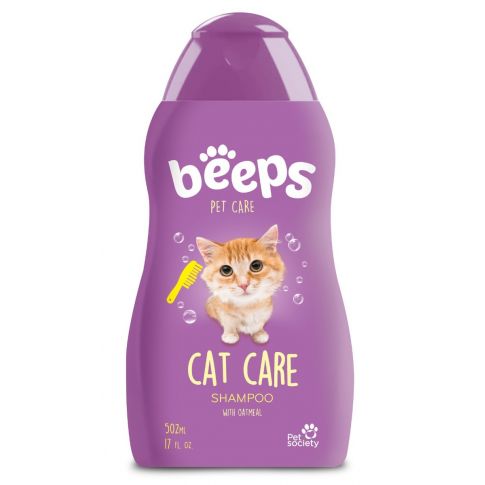 Beeps Cat Care Shampoo with Oatmeal