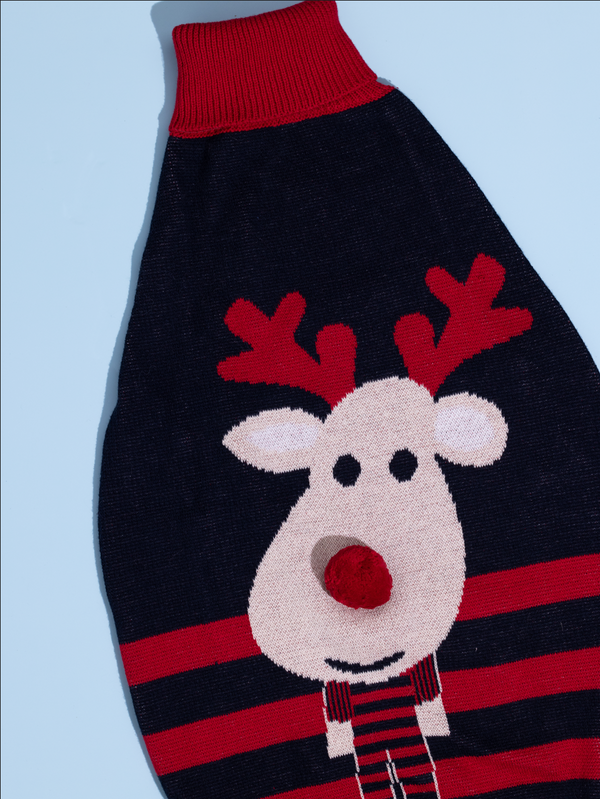 Cozy Christmas Dog Sweater - BellyRubs