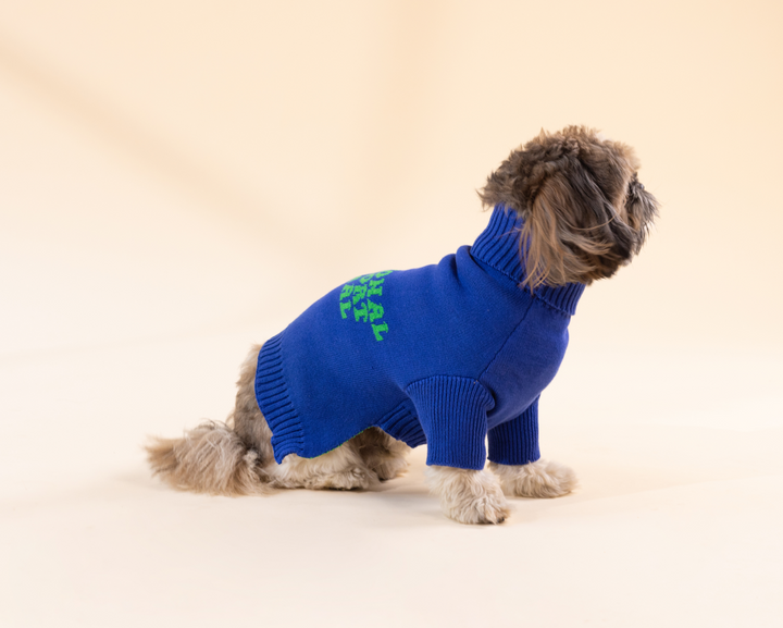 Emotional Support Animal Blue Dog Sweater | BellyRubs