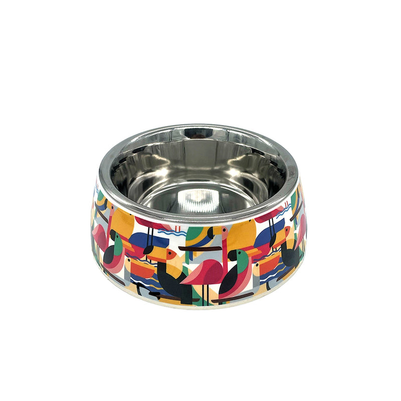 Melamine Belly Bowl- Bird Watch