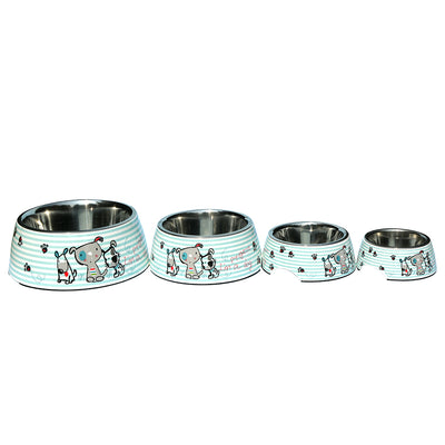 Melamine Belly Bowl- Anti-Skid-Puppy School