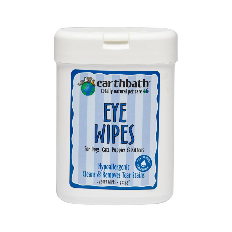 Earthbath® - Eye Wipes,Hypo-Allergenic Fragrance Free, 25ct - Specialty Wipes