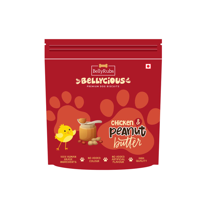 Bellycious Chicken & Peanut Butter(250gm)