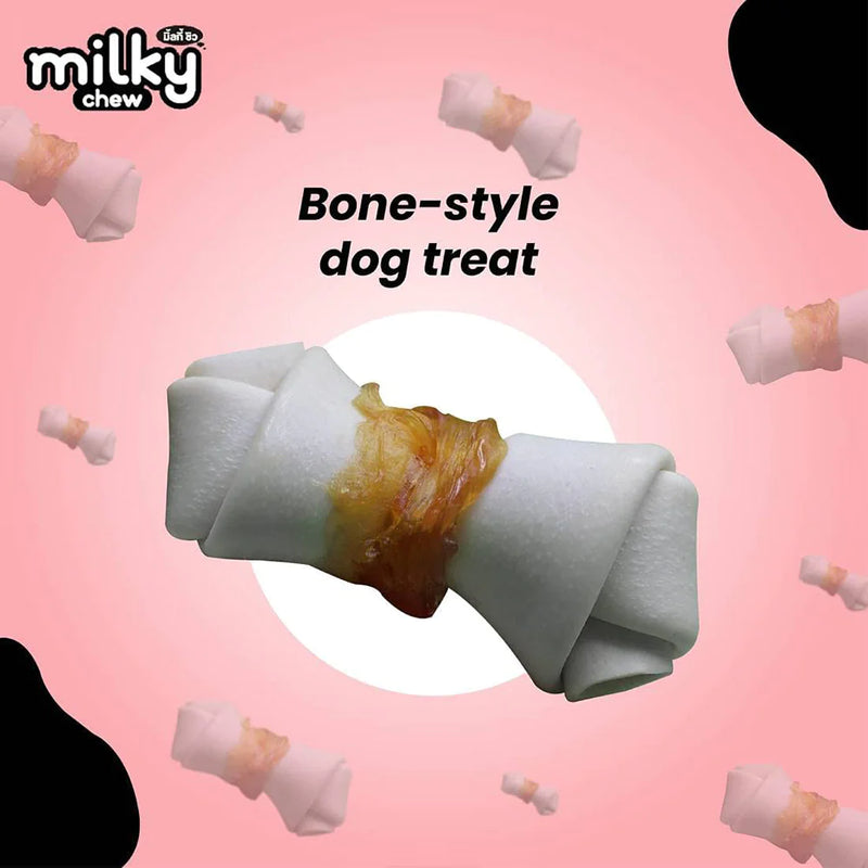 Milky Chew Chicken Bone Style(10pcs)