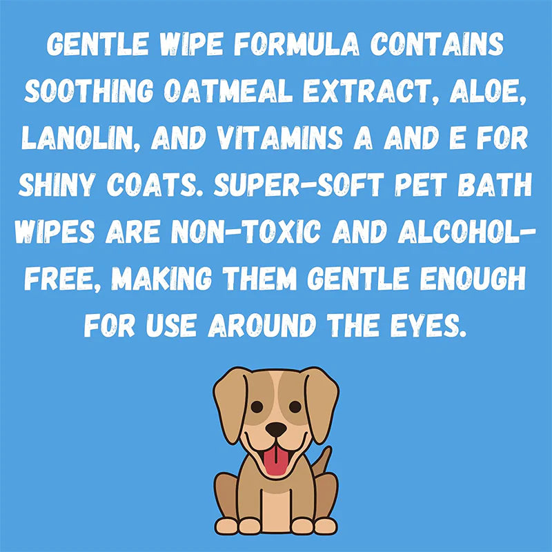 Pet Wipes Mega ValuPak 125 pieces