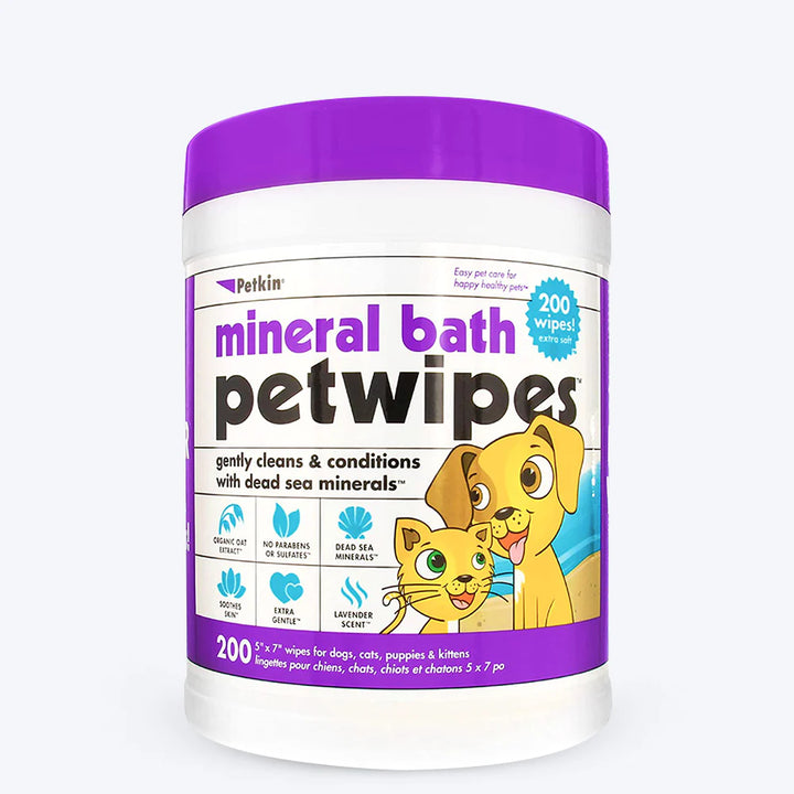 Mineral Bath Pet Wipes