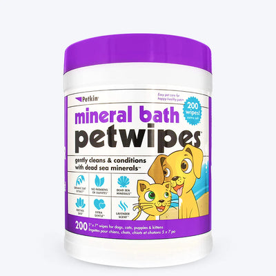 Mineral Bath Pet Wipes (200 pieces)
