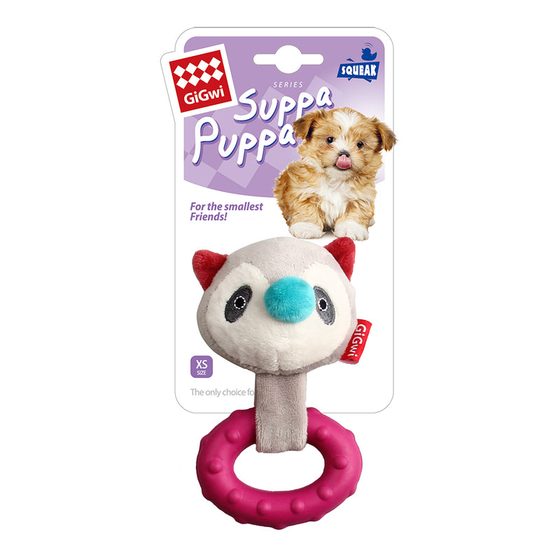 Suppa Puppa Coon S size Squeaker Inside  Plush/TPR
