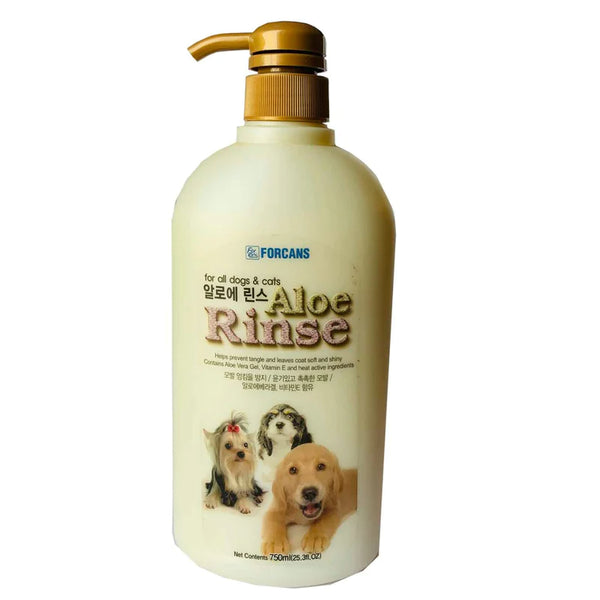 Forbis Aloe Rinse Conditioner for Dogs (750ml) - BellyRubs