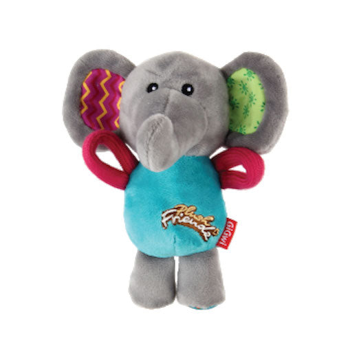 Elephant 'Plush Friendz' with Squeaker Medium