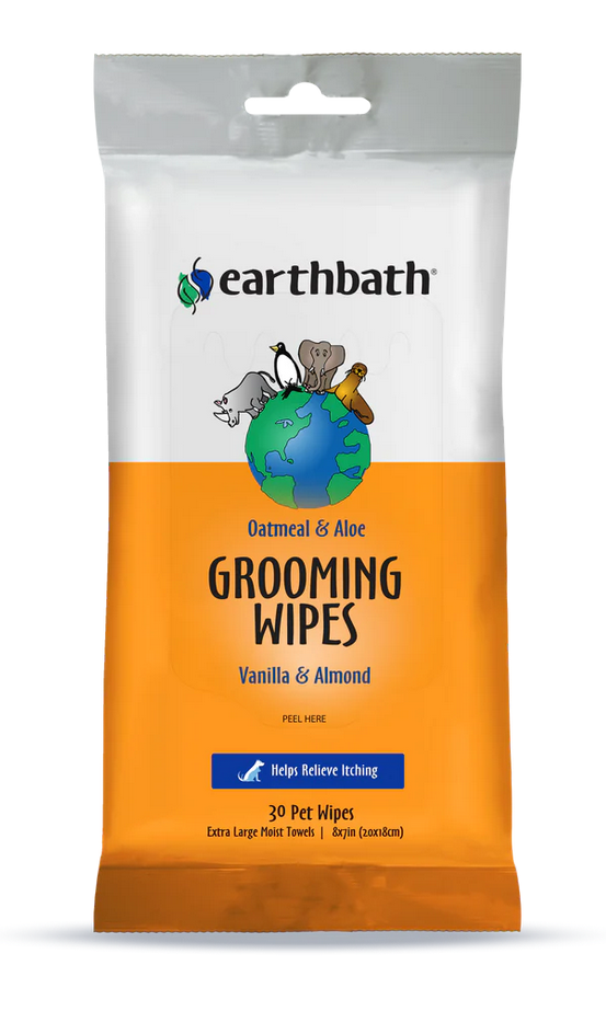 Earthbath - Oatmeal & Aloe Grooming Wipes