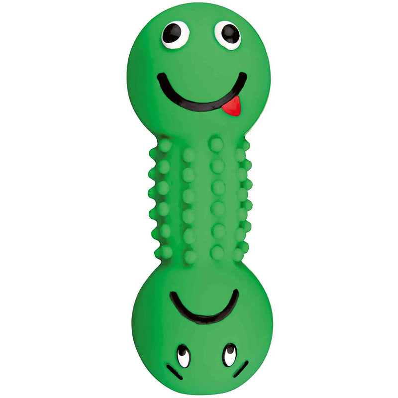 Smiley Dumpbell with Motifs Latex