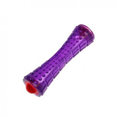 Johnny Stick' Treats Dispenser TPR Transparent Purple