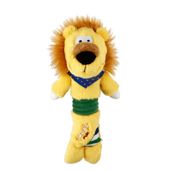 Shaking Fun -Lion-plush dog toy with squeaker inside