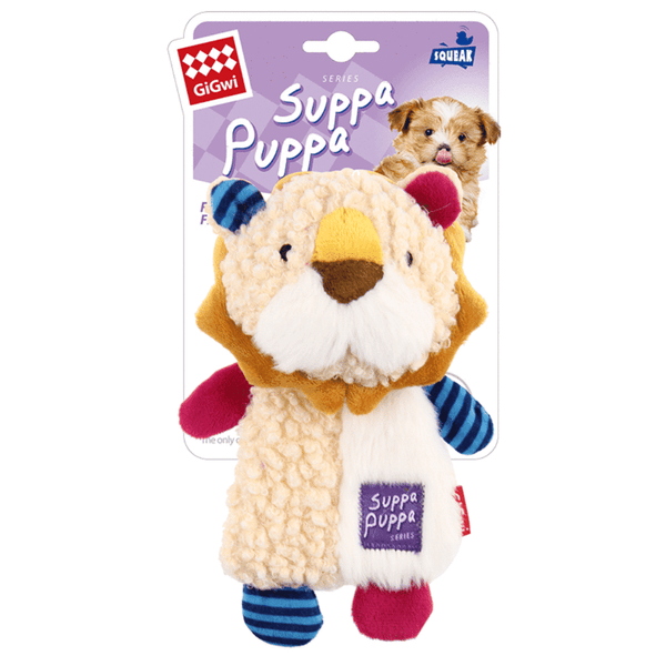 Suppa Puppa Lion Squeaker/Crincle Inside