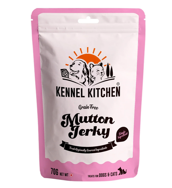 Grain Free Mutton Jerky - (70gm)