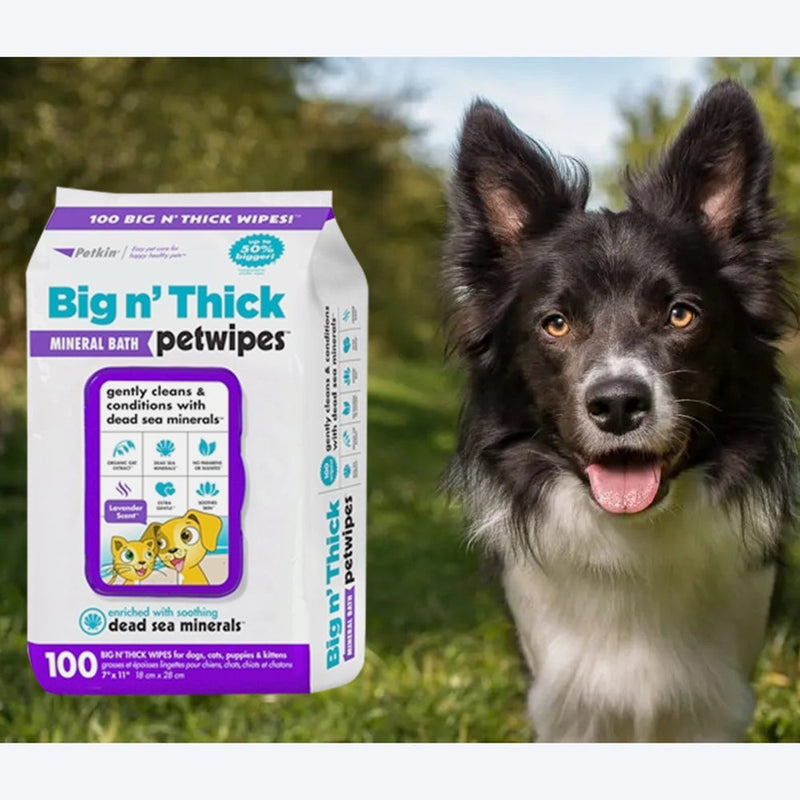 Big N Thick Mineral Bath Wipes(100wipes)