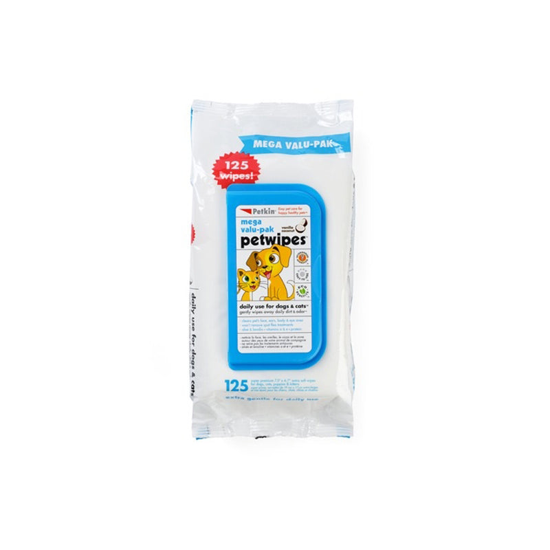Pet Wipes Mega ValuPak 125 pieces