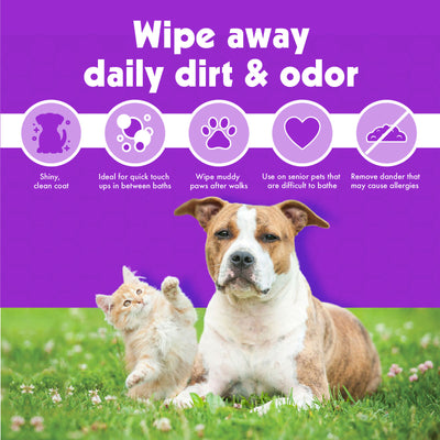 Mineral Bath Pet Wipes (200 pieces)