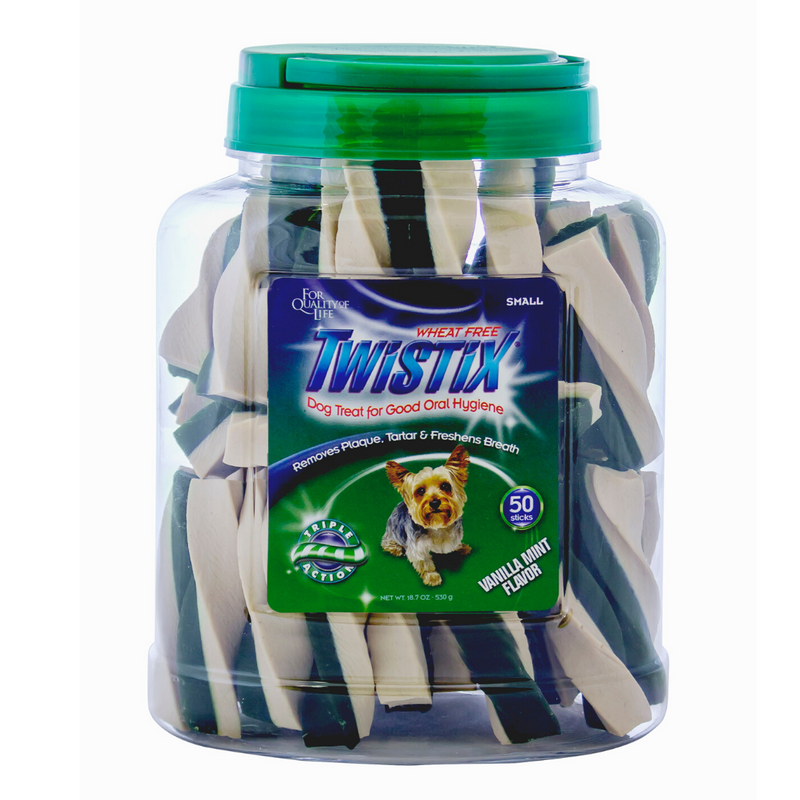 Twistix Canister Vanilla Mint Small- 50 Sticks